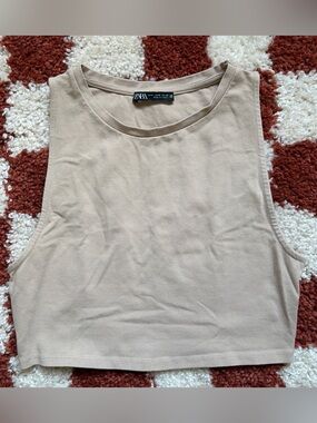 Zara Crop Tank Top